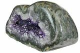 Amethyst Geode With Polished Face - Uruguay #151309-3